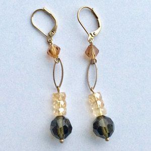 Minimal Gold Linear Earrings